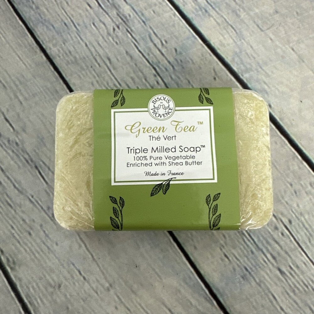 Green Tea The Vert Triple Milled Soap, Trader Joe / Bisous of Provence